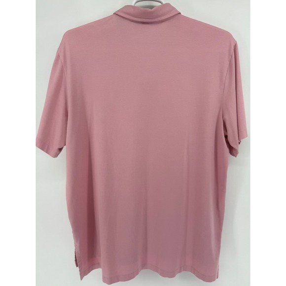 Ralph Lauren Polo Golf Mens XL Pink Performance Polo Shirt Cuscowilla Golf GA - Picture 6 of 7
